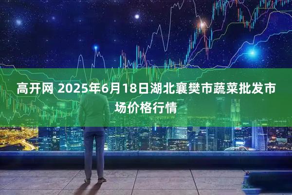 高开网 2025年6月18日湖北襄樊市蔬菜批发市场价格行情